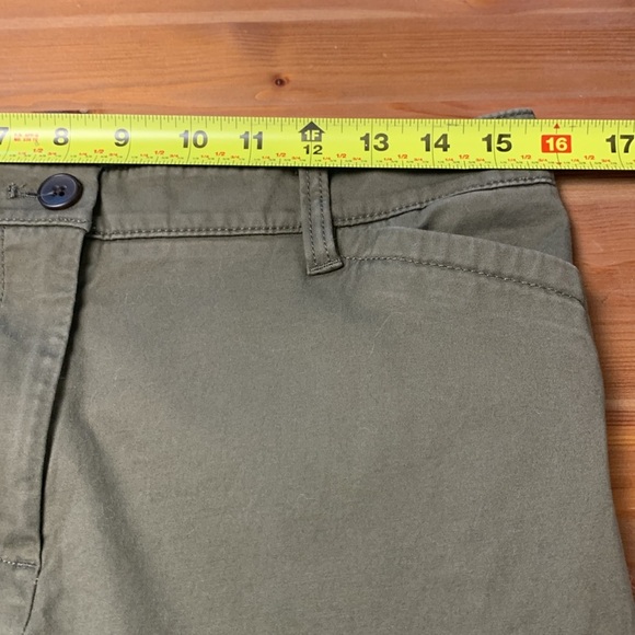 Talbots Straight Leg Olive Green Chinos - Picture 8 of 14